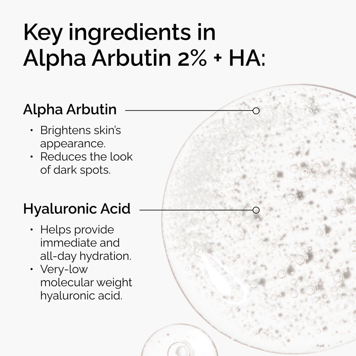 Alpha Arbutin 2% + HA - Calm Care
