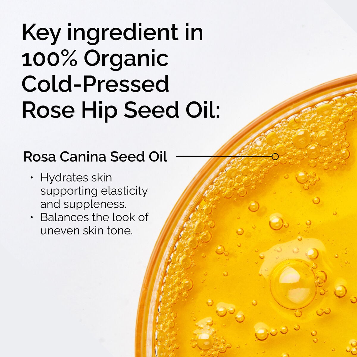 100% Organic Cold-Pressed Rose Hip Seed Oil - Home Glow